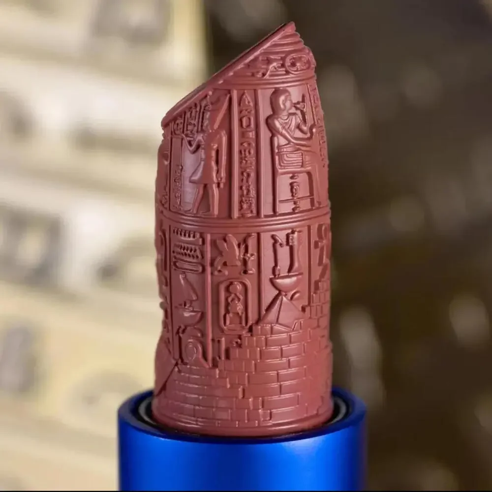 NEW What's Up Beauty Egyptian Queen Matte Lipstick Shade Seba Vegan 3.4g